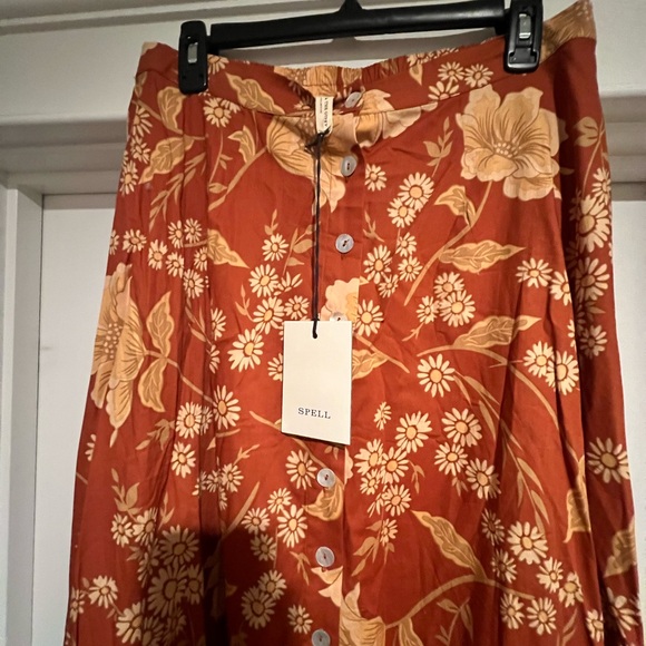 Spell Sloane Maxi Skirt - Sz. xl - NWT - Picture 7 of 11